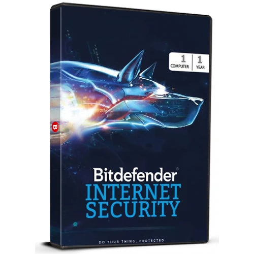 Bitdefender Internet Security 1 Year 1 PC Windows Cd Key Global