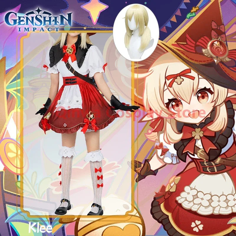 תחפושת קוספליי קליי (Klee) מ-Genshin Impact