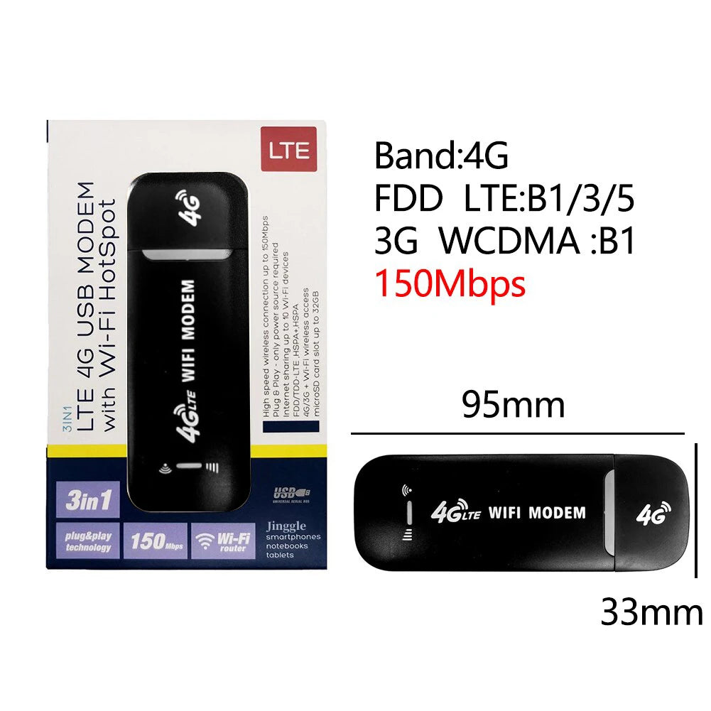 נתב אלחוטי נייד בעל אופצית SIM 4G