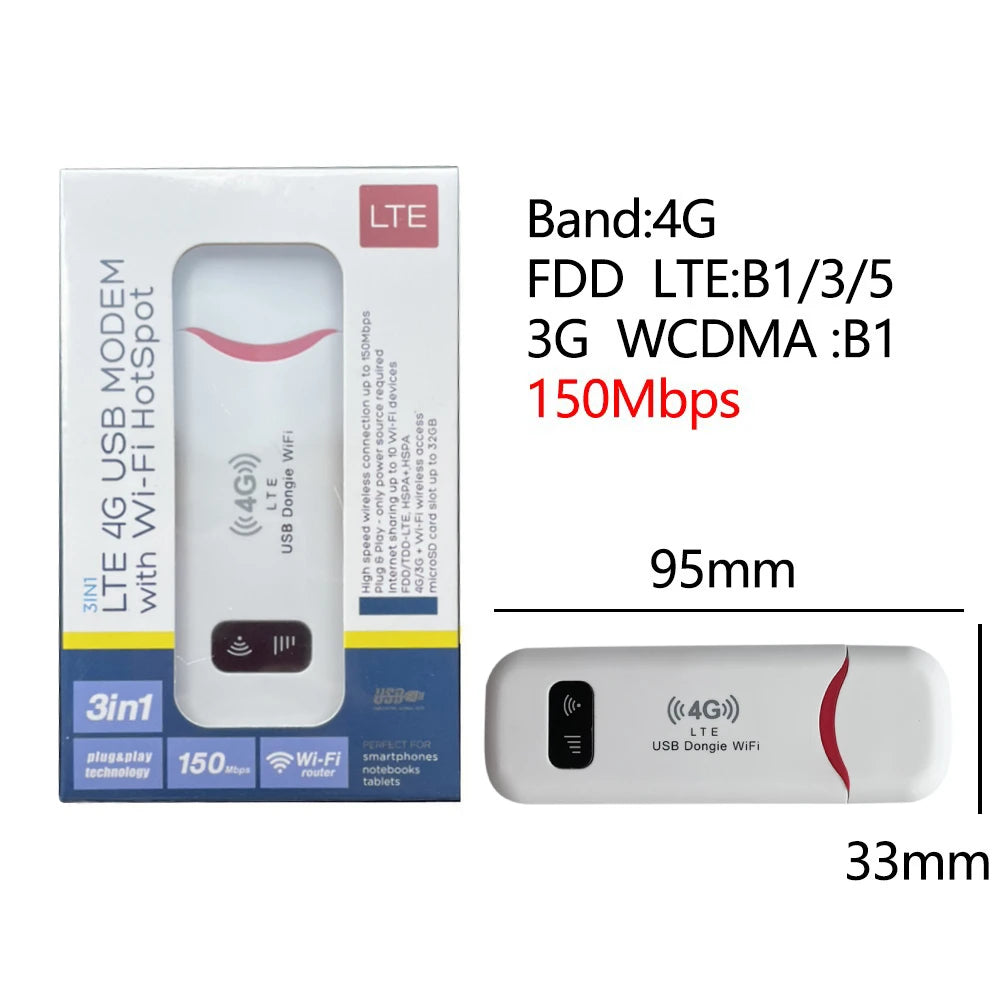 נתב אלחוטי נייד בעל אופצית SIM 4G