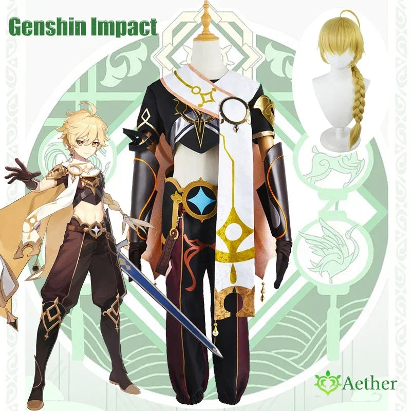 תלבושת פנטזיה Traveler - Genshin Impact